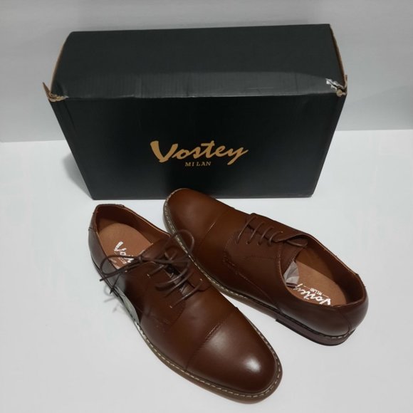 Vostey In Milan Dark Brown Shoes 9.0 - Picture 5 of 5